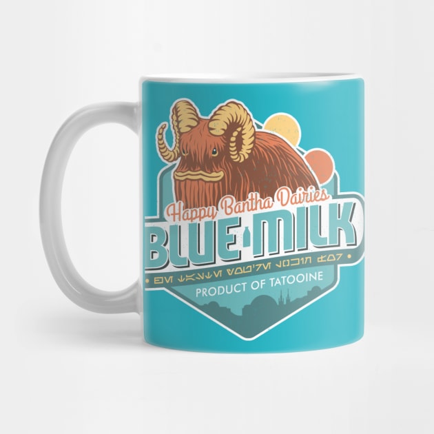 Blue Milk by CoryFreemanDesign